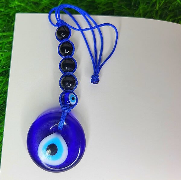Black Tourmaline Evil Eye Hanger