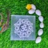 Selenite Plate – Devine OM/AUM SYMBOL engraved