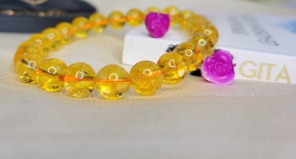 Yellow Citrine Bracelet