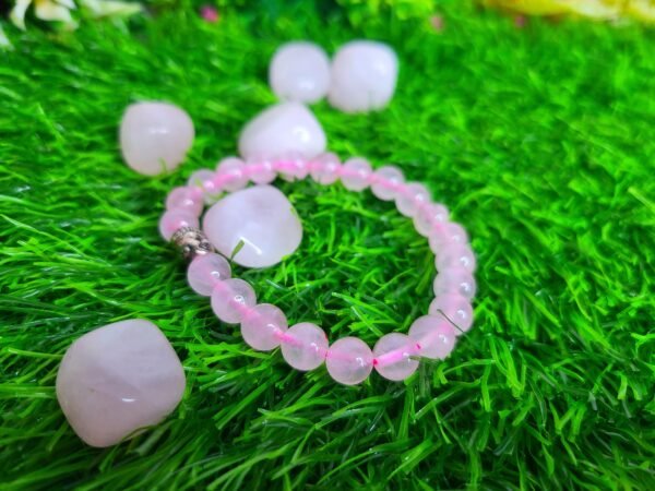 2 Rose Quartz Bracelet