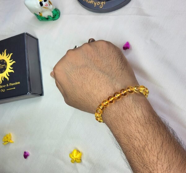 Yellow Citrine Bracelet