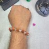 Rudrakhs with Clear Quartz Bracelet