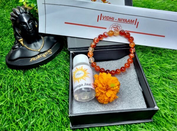 4 Red Carnelian Bracelet