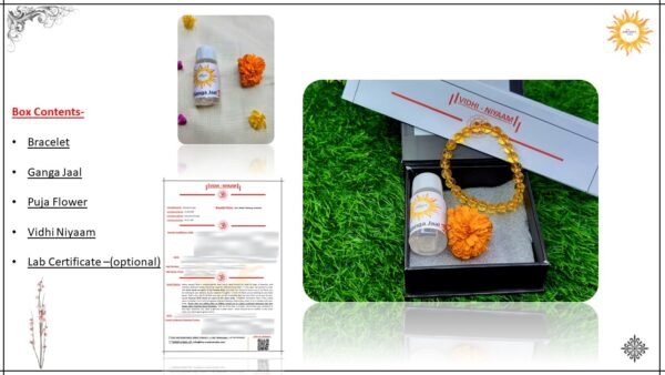 Yellow Citrine Bracelet